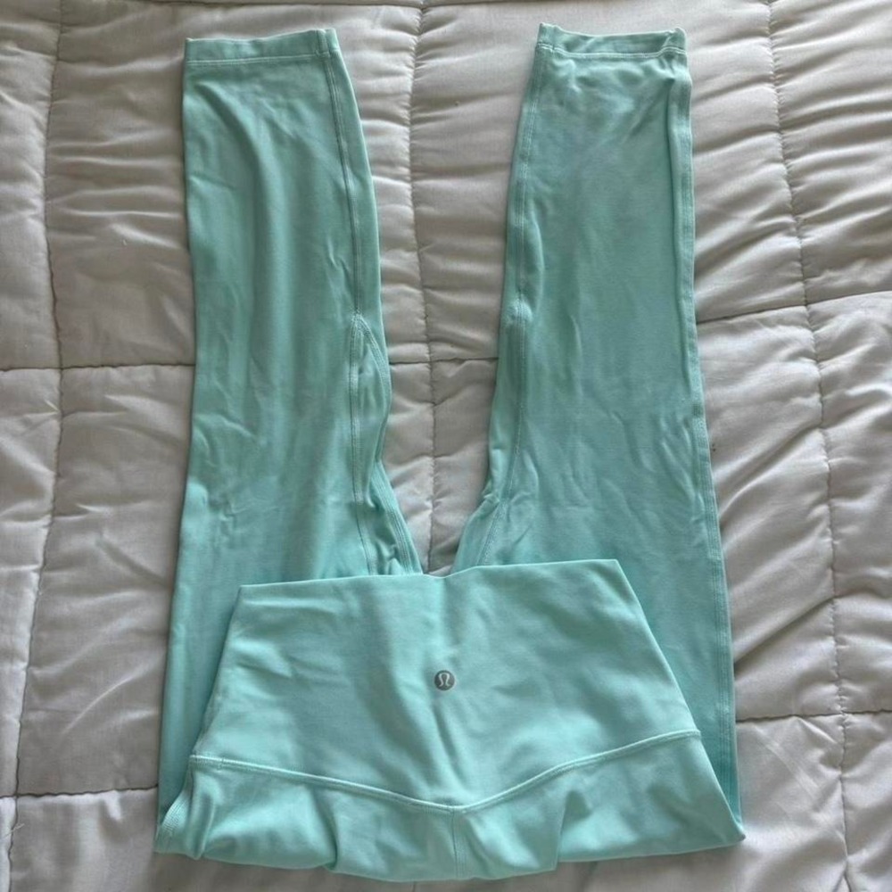 blue lululemon align‎ leggings